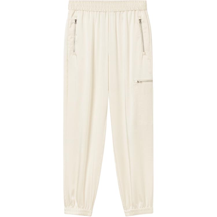 

Вязаные спортивные штаны Women's LACOSTE, кремовый