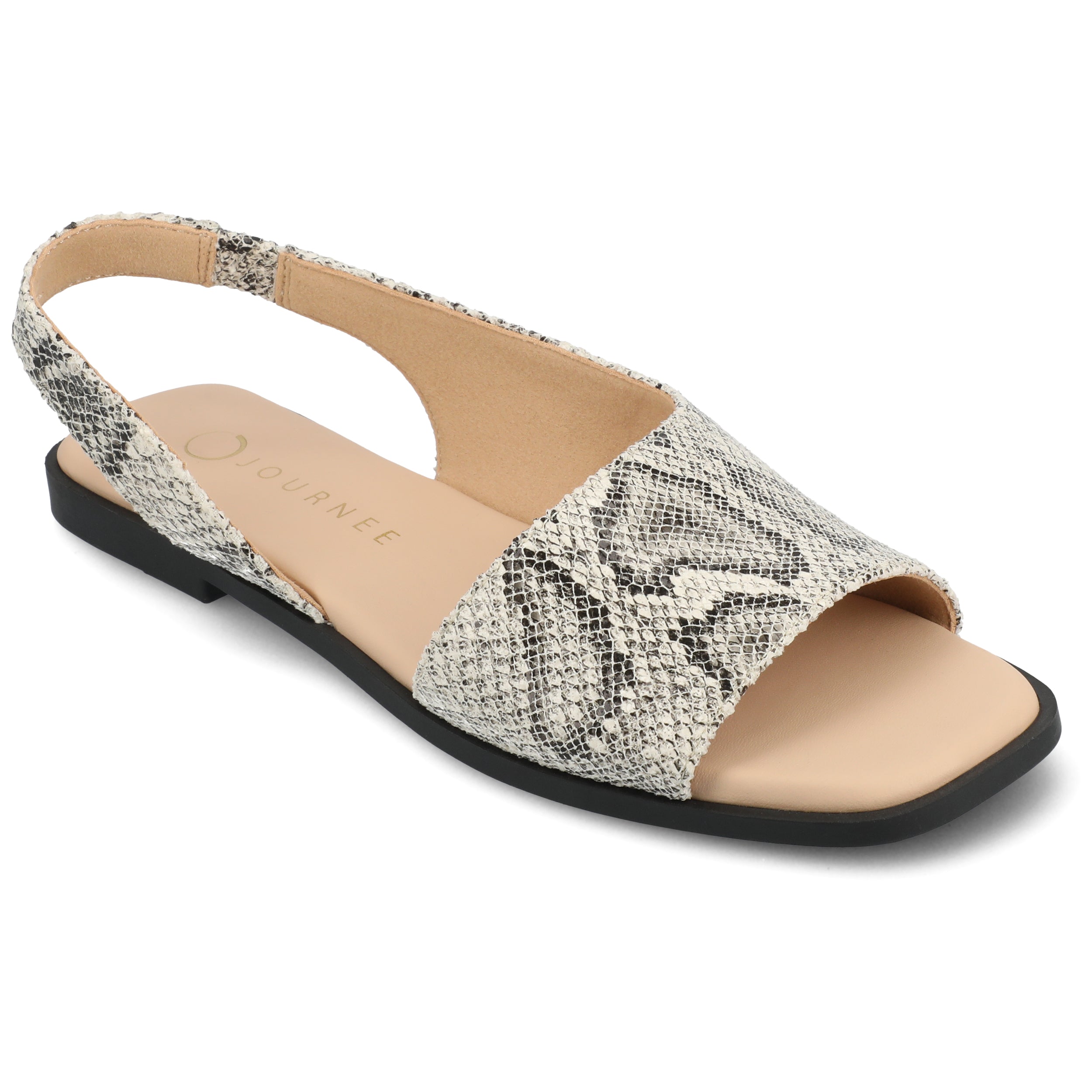 Женские сандалии Brinsley от Journee с широкой колодкой Journee Collection, Snake