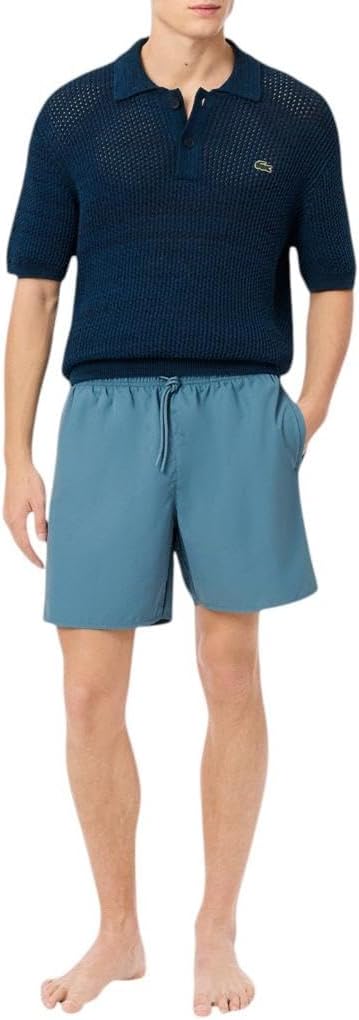 

Lacoste мужские базовые шорты, Dark Blue & Green