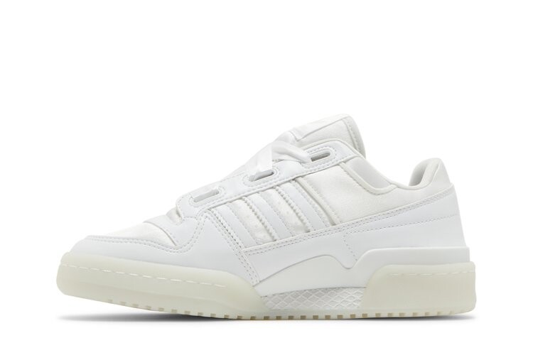 Кроссовки Adidas Forum Satin Low J, белый — фото 3