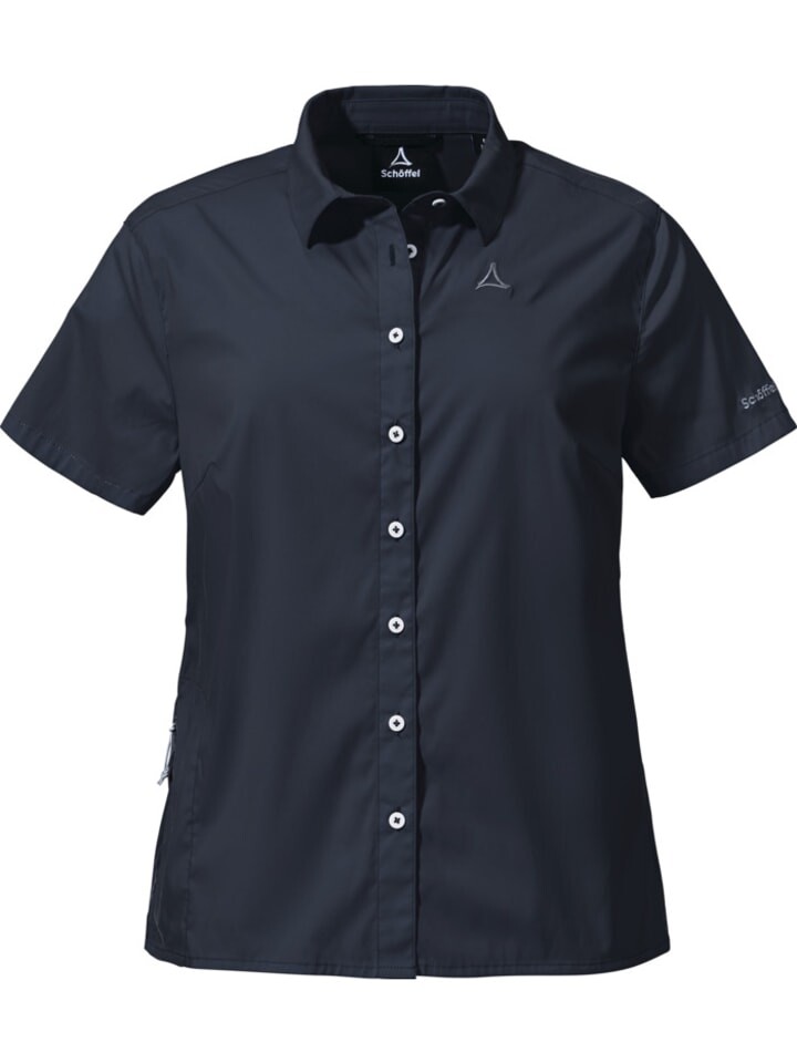 

Блуза Schöffel Bluse Blouse Graseck L, цвет navy blazer