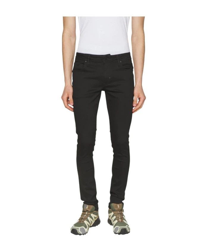 

Черные узкие джинсы в городском стиле Antony Morato, черный