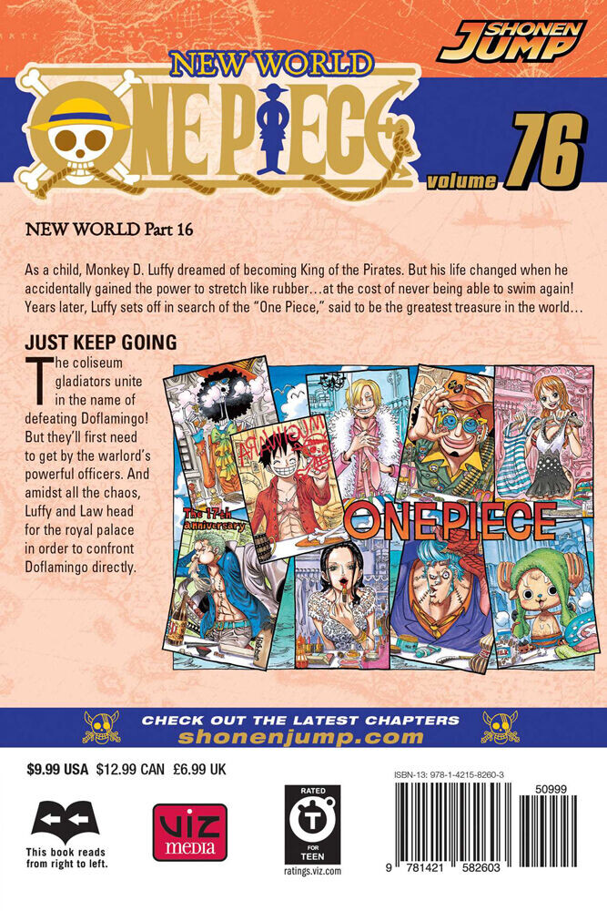 

Манга One Piece Manga Volume 76