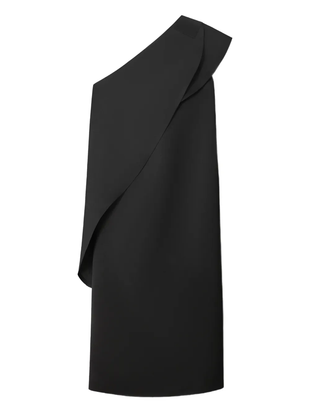 

Платье миди на одно плечо Tory Burch, черный