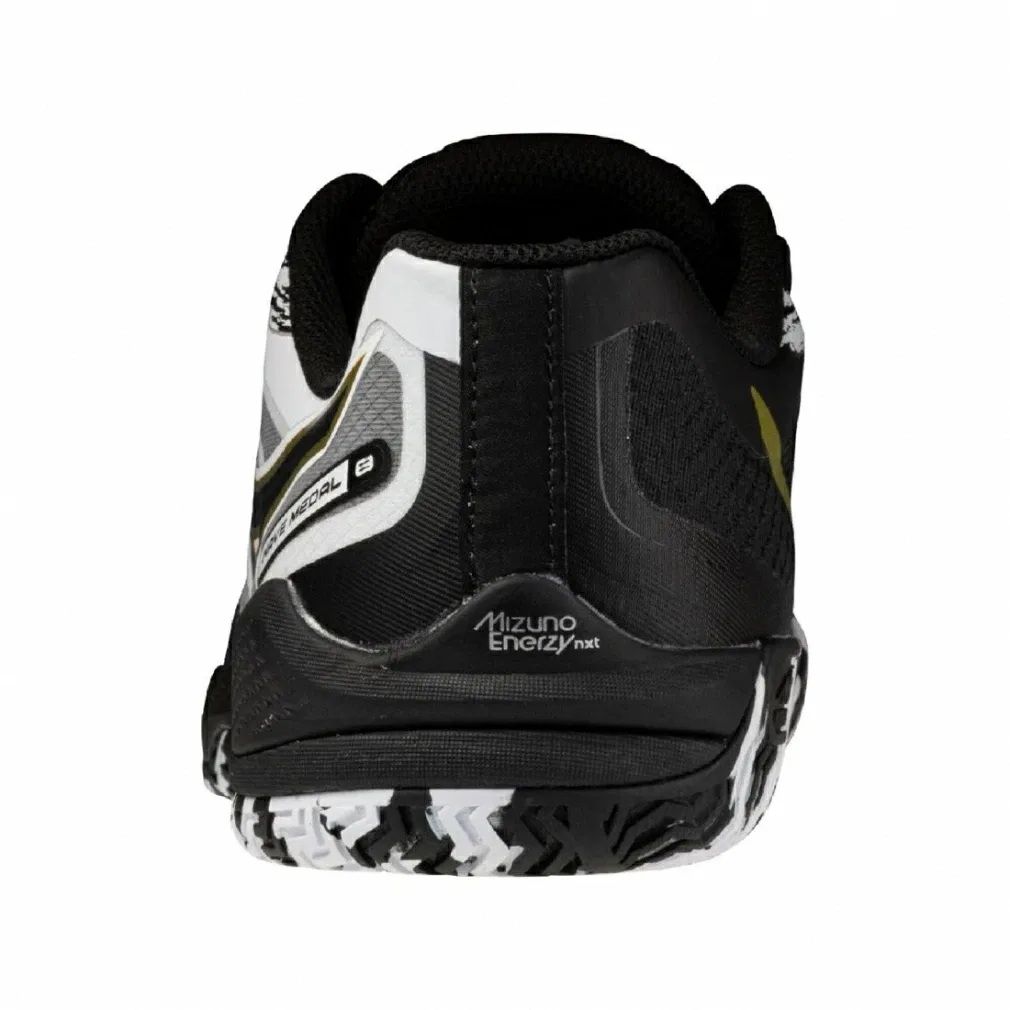 Унисекс кроссовки для настольного тенниса «Wave Medal 8» от Mizuno, Black X White — фото 4