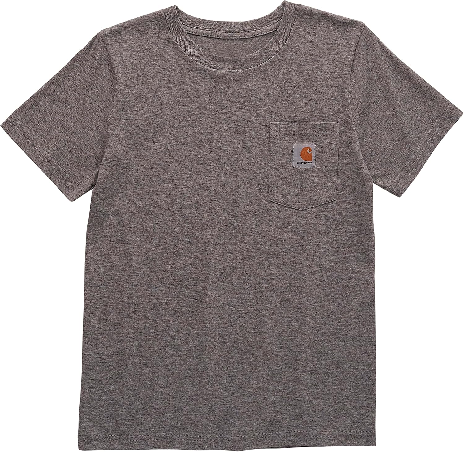 

Футболка с короткими рукавами и карманом для мальчиков Carhartt Baby, Charcoal Heather