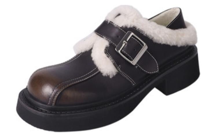 

Лоферы женские Quicheshoes, цвет Matte brown