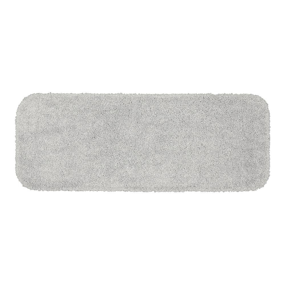 

Коврик-гирлянда Serendipity Solid Shag 22x60, дорожка для ванны Garland Rug, цвет Platinum Gray