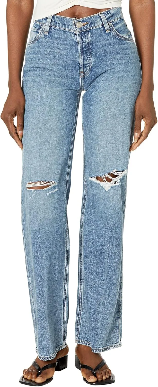 

Hudson женские джинсы Rosie High Rise Wide Leg