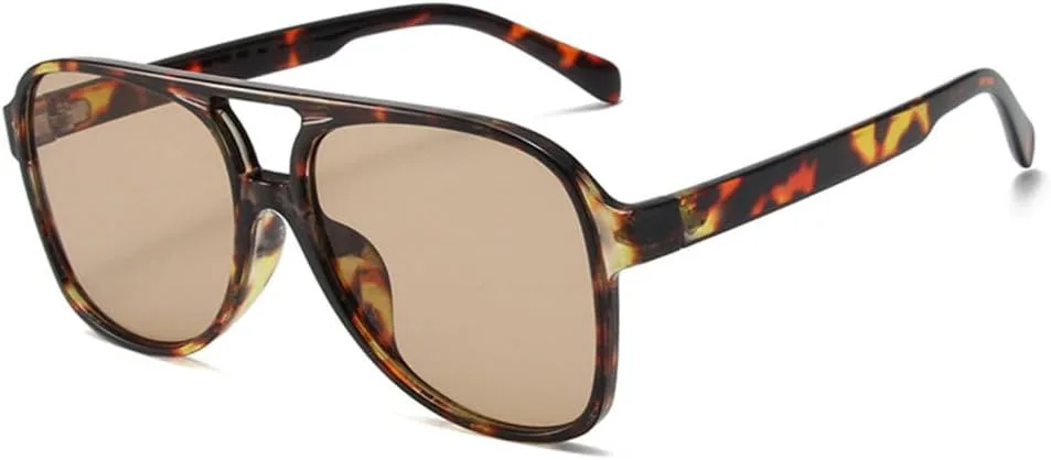 

Винтажные солнцезащитные очки LVTFCO большого размера для женщин, модные солнцезащитные очки в крупной оправе, женские тренды, очки для зрения, Amber Tea