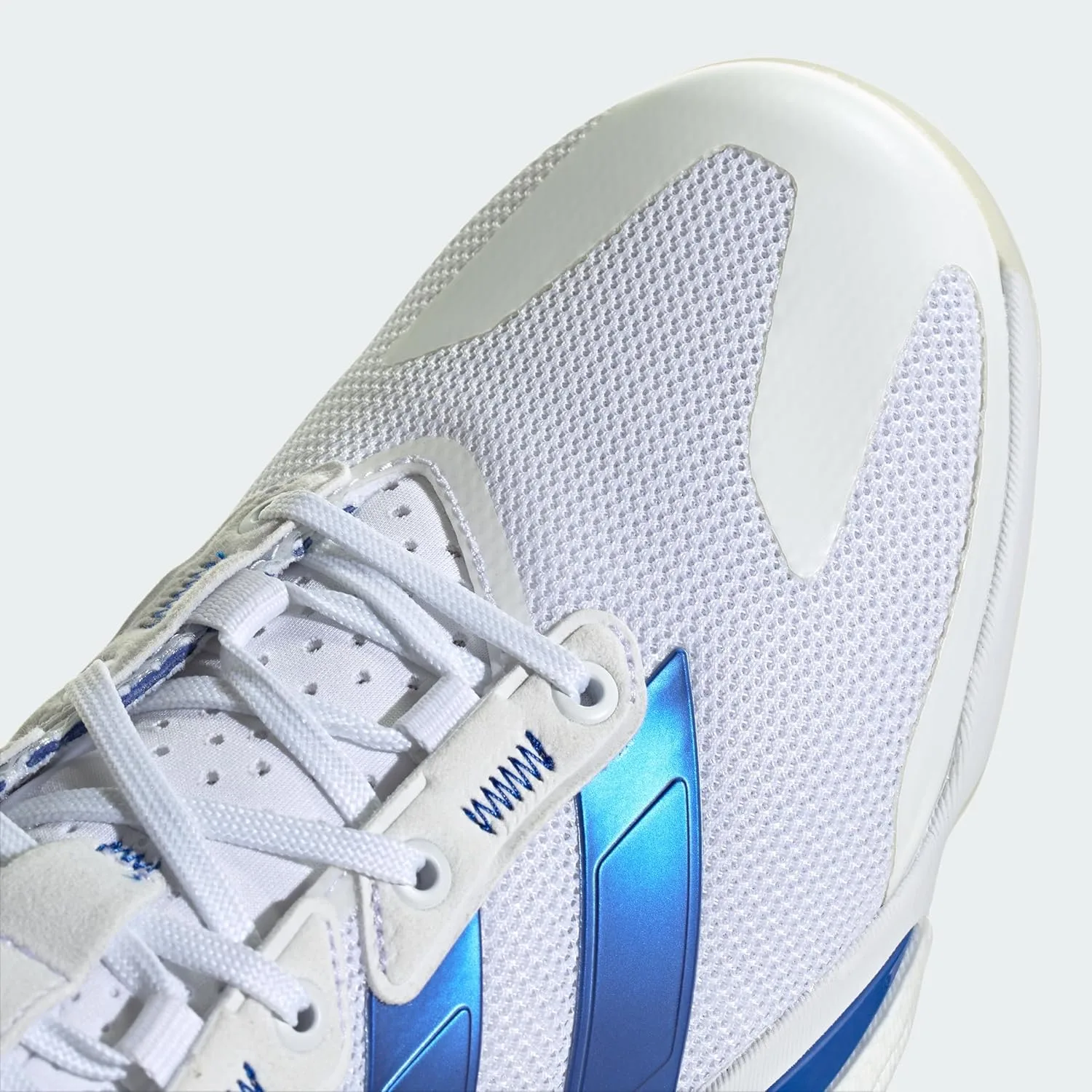 Мужские домашние кроссовки Adidas Stabil 16, белый/синий — фото 4