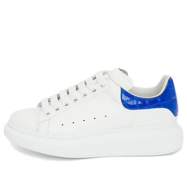 Кроссовки oversized sneaker 'white ultramarine' Alexander Mcqueen, белый