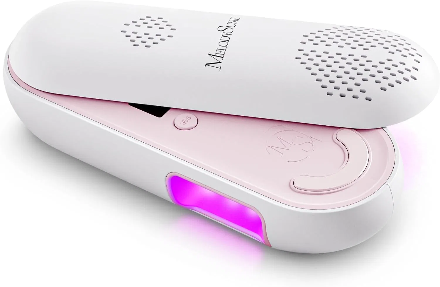 Беспроводная УФ/LED лампа для ногтей «P-PLUS20F» от MelodySusie Melodysusie, Pink
