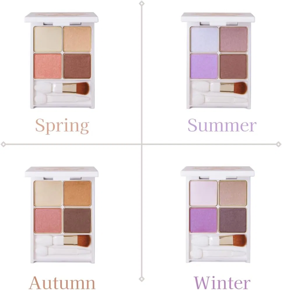 Палетка теней для век Sophie & Mira Pertesia Basic Eyeshadow Palette 1 шт Planton Yebe Spring — фото 4