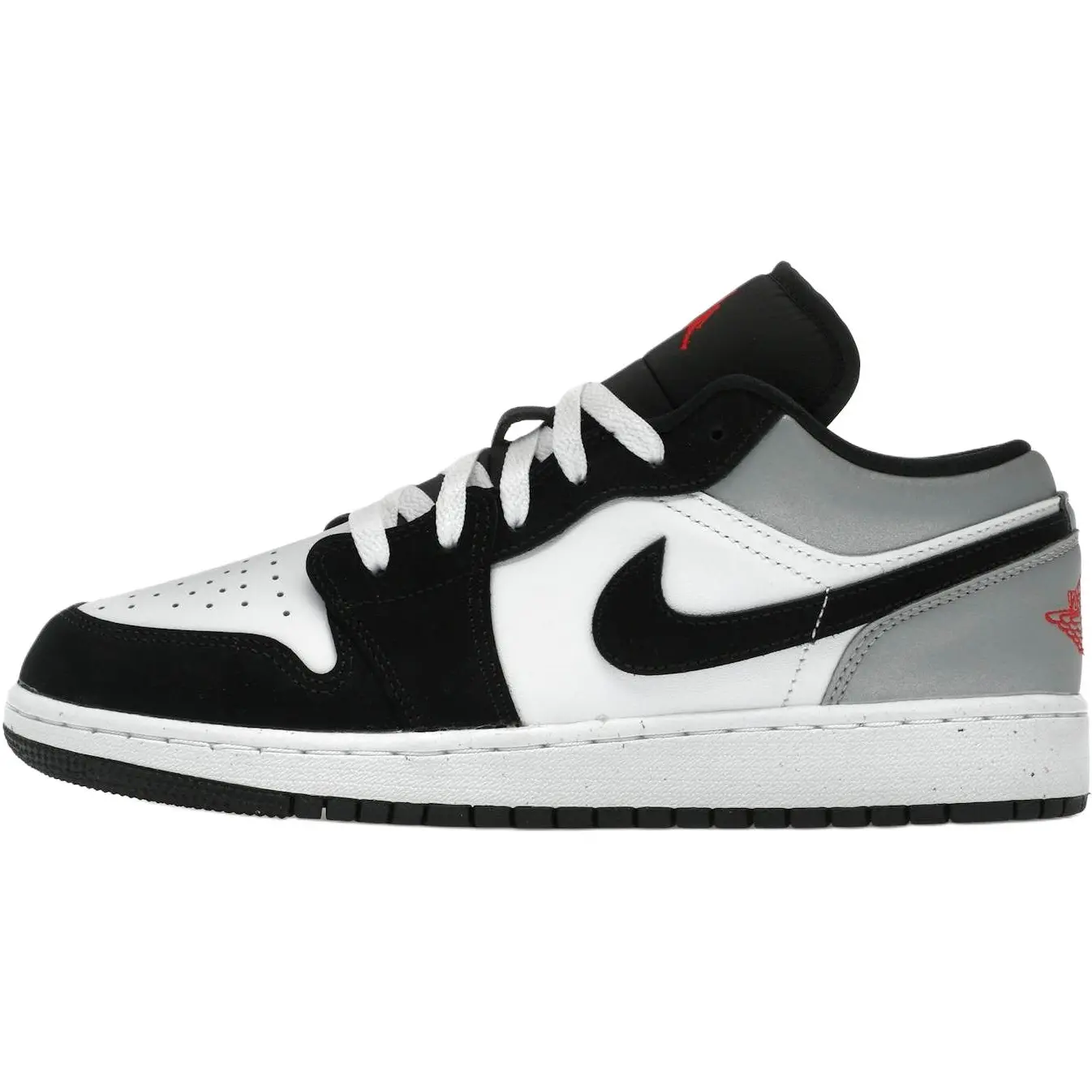 

Jordan Air 1 Slip Resistant Abrasion Resistant низкие детские баскетбольные кроссовки Black White