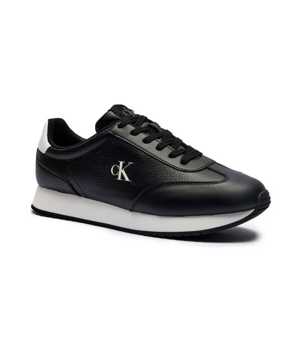 

Кроссовки кожаные Calvin Klein Jeans для бега, черный