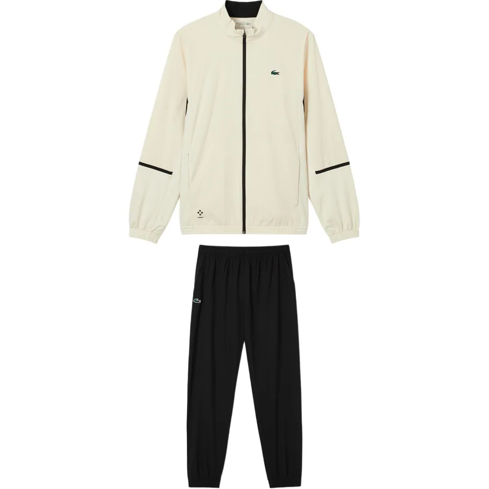Толстовка с логотипом LACOSTE, 5yi/черный/зеленый — фото 2