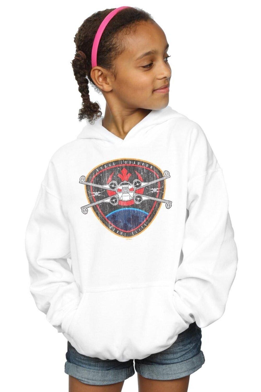 

Толстовка со значком Rebel Elite Star Wars, белый