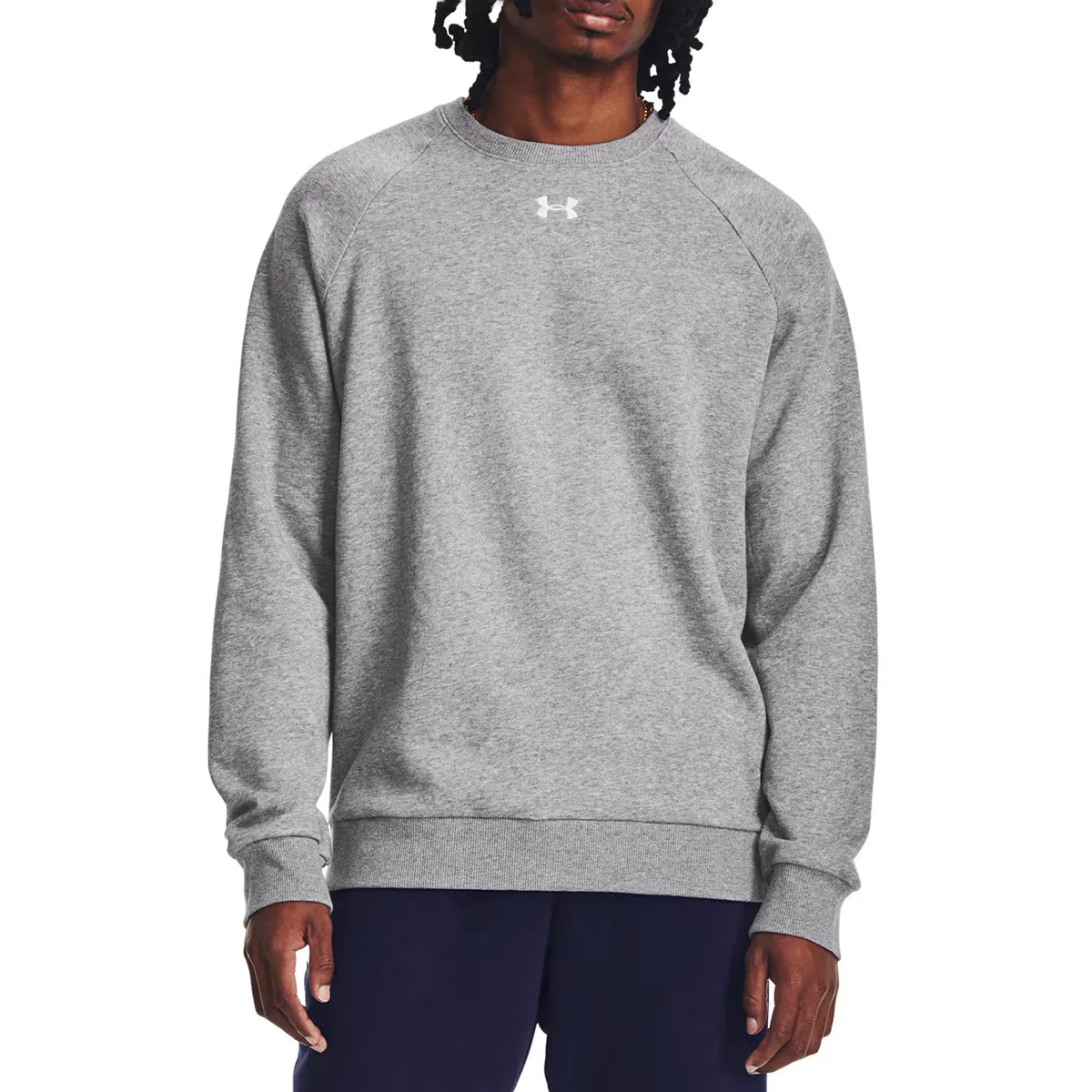 

Мужская толстовка Rival Fleece Crew Under Armour, серый
