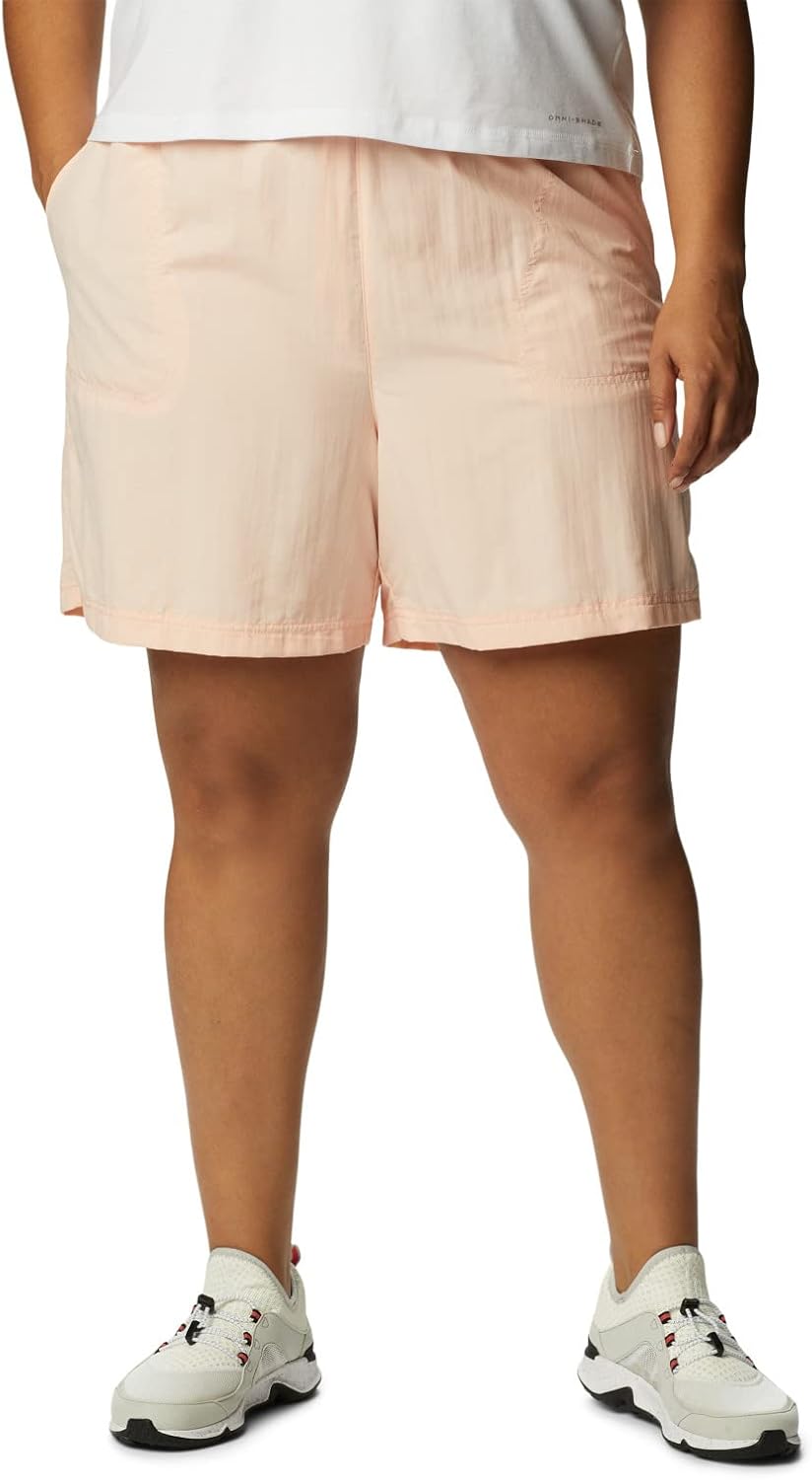 

Женские шорты Columbia Sandy River больших размеров, Peach Blossom