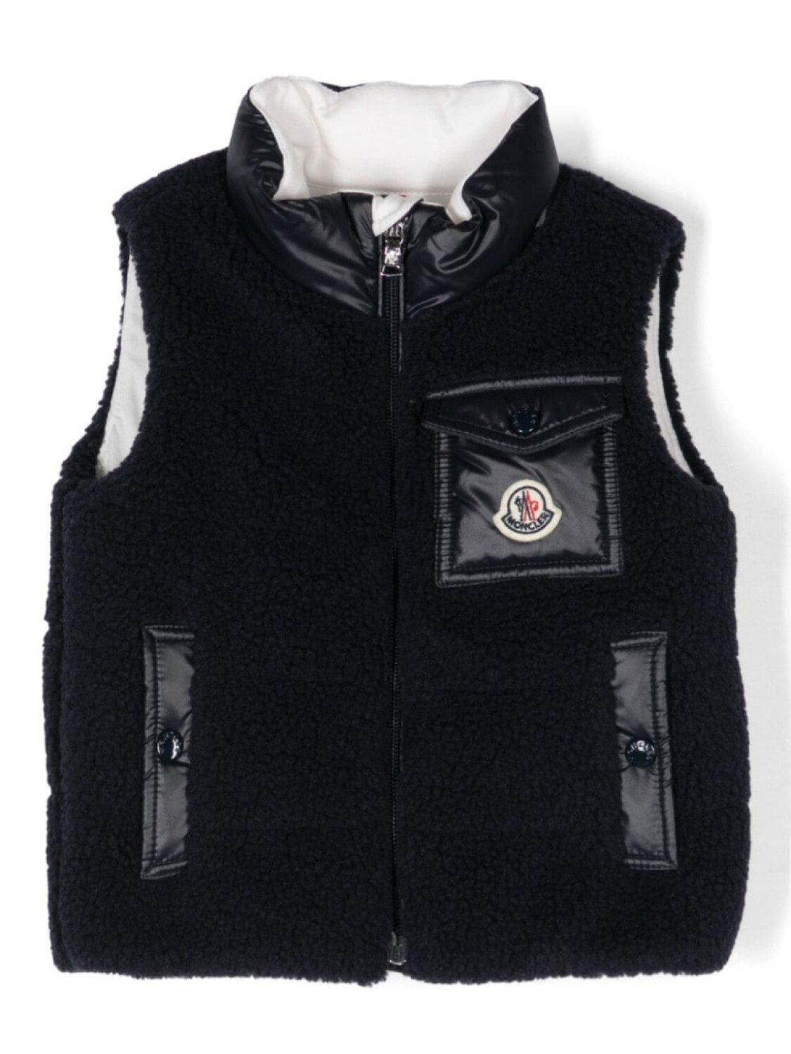 

Moncler Enfant Odal жилет, черный