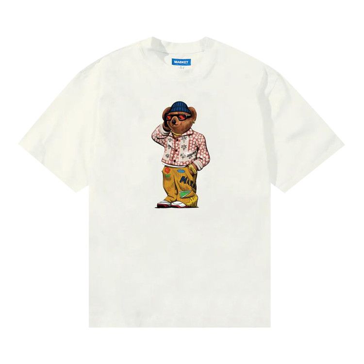 

Футболка Market Folk Fitted Bear T-Shirt, Unbleached Cotton