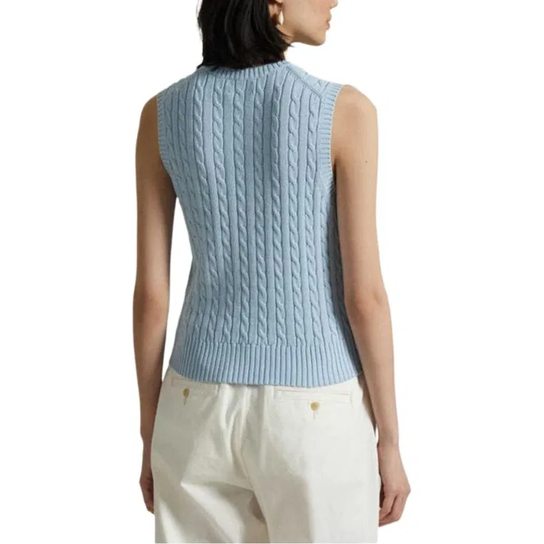 Майка женская Light Blue Polo Ralph Lauren — фото 4
