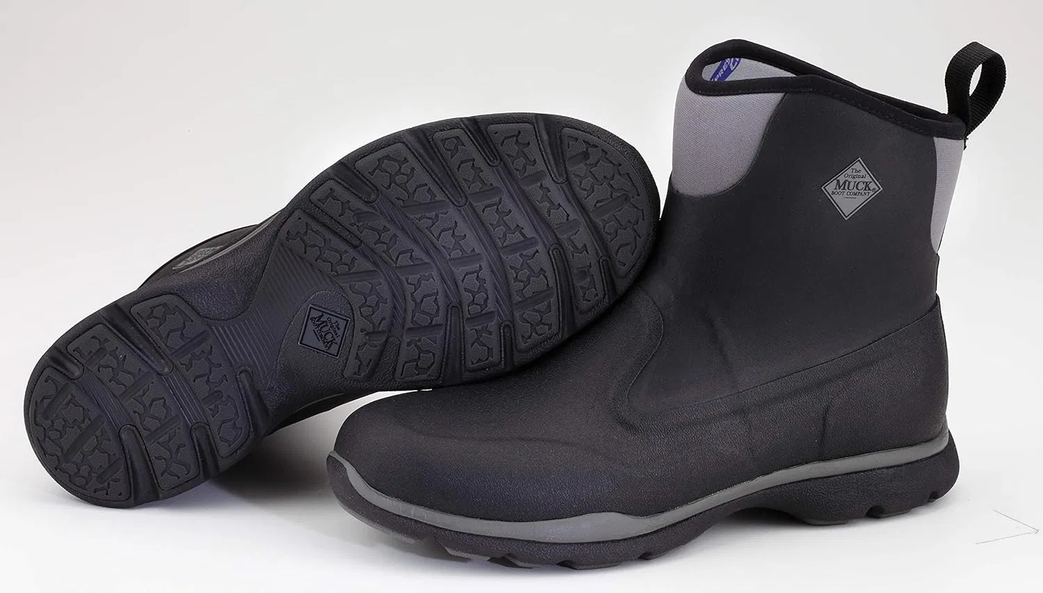 Мужские походные ботинки Muck Boots Woody Sports, Black Gunmetal — фото 4