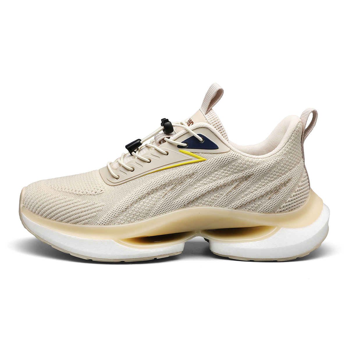 

Мужские кроссовки для бега с амортизацией, износостойкие, дышащие, легкие, увеличивающие рост, низкие Jeep, sand