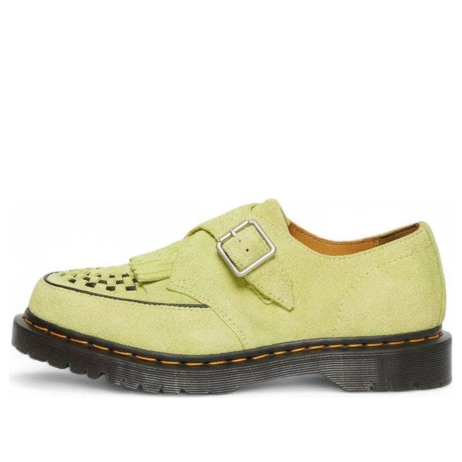 

Кроссовки Dr. Martens Ramsey Suede Kiltie Buckle Creepers 'Lime Green', зеленый
