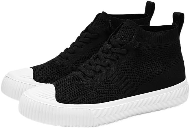 

Ретро кеды для скейтборда, мужские и женские высокие повседневные модные обувь, весенне-осенний эксклюзивный дизайн, сетчатые на шнуровке для улицы, кампуса, прогулок, уличного стиля, беговых тренировок и путешествий Hhhchpm, белый/черный