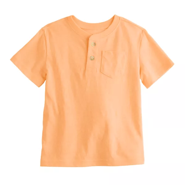 

Детская рубашка с карманом для мальчиков Baby & Toddler Jumping Beans, цвет orange sorbet