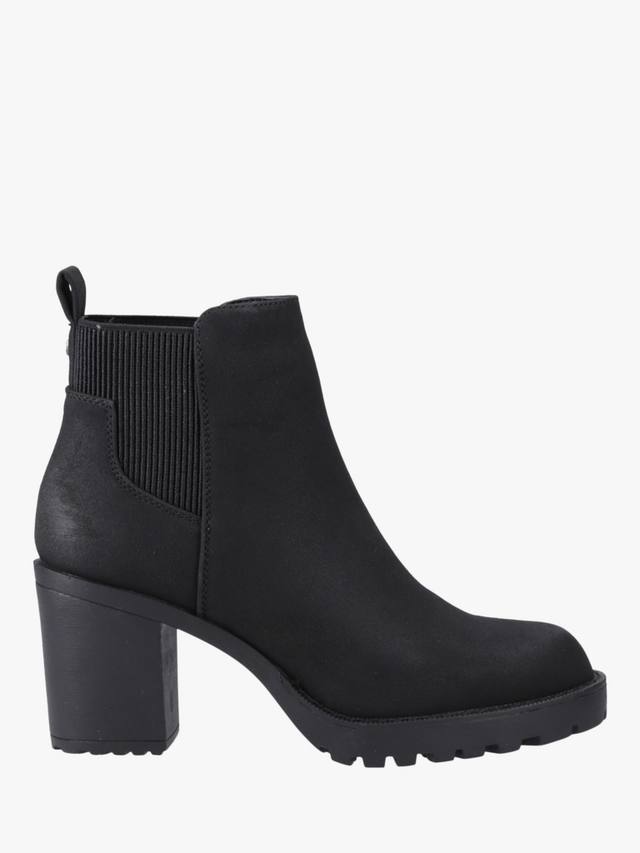 Барбара, ботинки на каблуке до щиколотки ONLY, Black