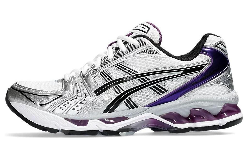 Asics Gel-Kayano 14 Кроссовки унисекс, Белый/Фиолетовый