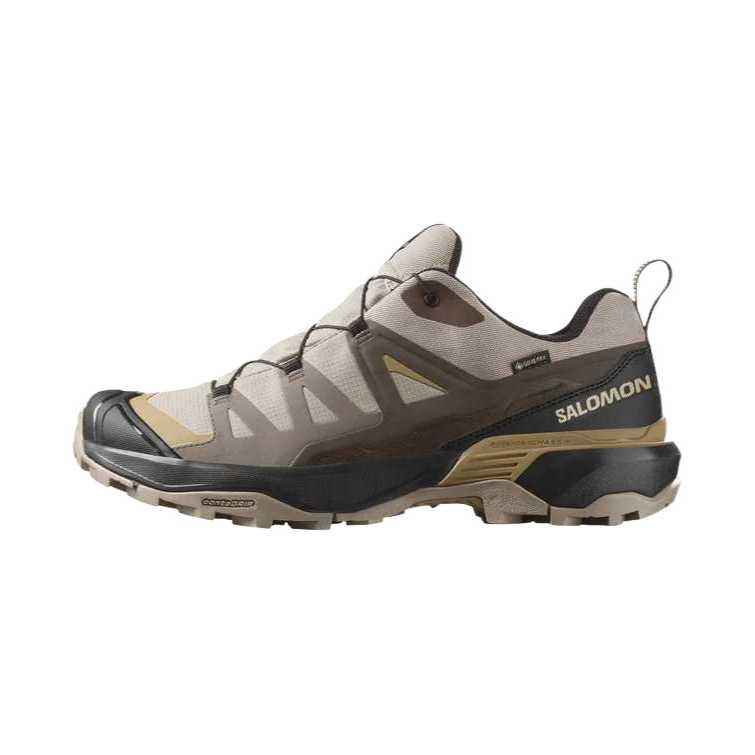 

SALOMON Мужские кроссовки X ULTRA 360 Low Top для пешего туризма, серо-коричневые