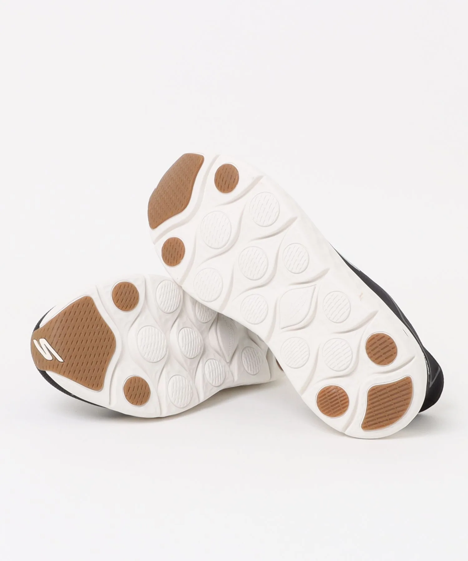 Мужские кроссовки с максимальной амортизацией GO WALK MAX CUSHION SKECHERS бежевые — фото 3