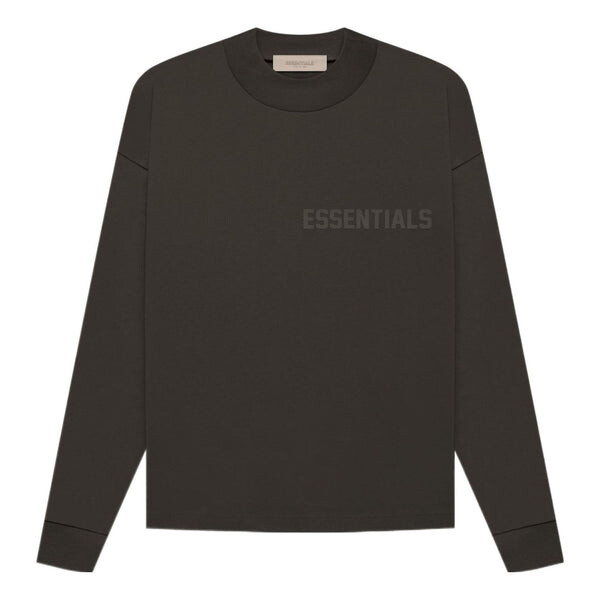 

Футболка Fear of God Essentials FW22 Long Sleeve Tee Off Black, черный