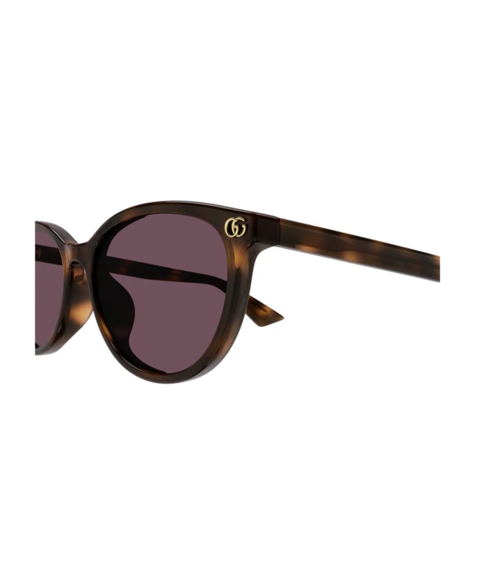Стильные солнцезащитные очки gg1818sk Gucci, коричневый — фото 2