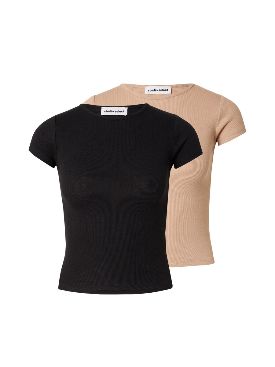 

Футболка STUDIO SELECT Shirt Valeska, цвет beige/black