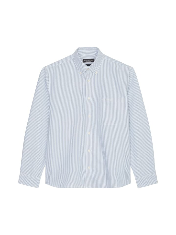 

Рубашка Marc O'Polo, цвет multi/cool cobalt