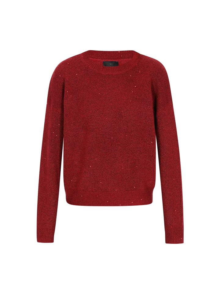 

DreiMaster Женский свитер винно-красного цвета