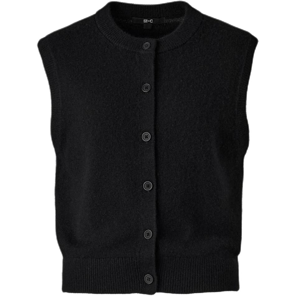 

Толстовка Clare Waight Keller C Collection FW25 Cashmere женская UNIQLO, черный