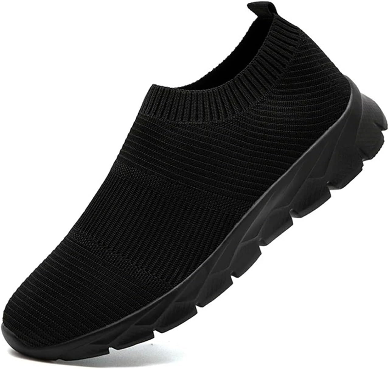 

Мужские повседневные белые слипоны, сетчатые, дышащие, легкие, удобные, нескользящие кроссовки для ходьбы и бега Generic