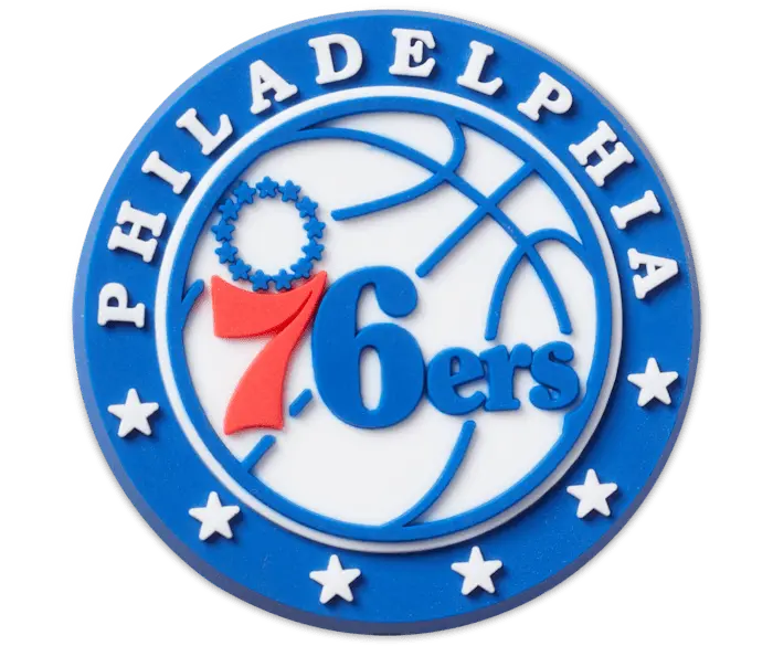 

Джиббитсы NBA Philadelphia 76ers Crocs