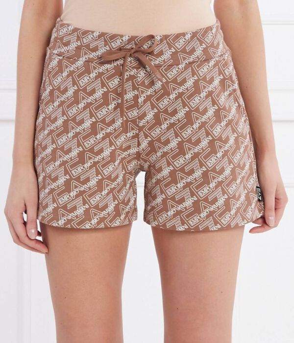 

Шорты Ea7 Regular Fit, коричневый