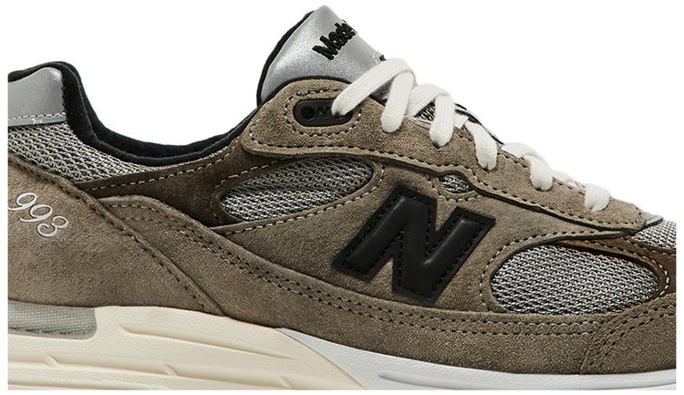 Кроссовки New Balance JJJJound x 993 Made in USA 'Mushroom', серый — фото 2