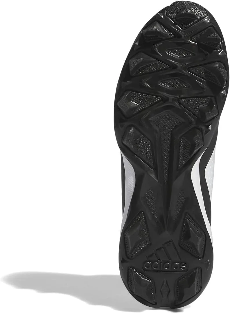 Бейсбольные кроссовки Adidas Adizero Impact для мальчиков (малыши/маленькие дети/старшие дети), черно-белый — фото 2