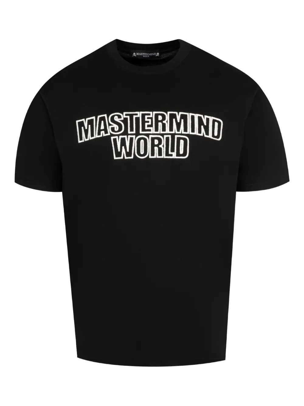 

Футболка с короткими рукавами и 3D-логотипом Mastermind World, черный