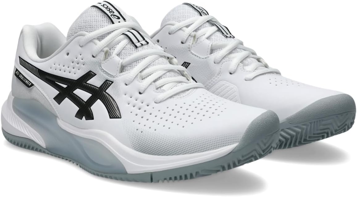 Мужские теннисные кроссовки ASICS Gel-Challenger 15 для грунтовых кортов, белый — фото 2