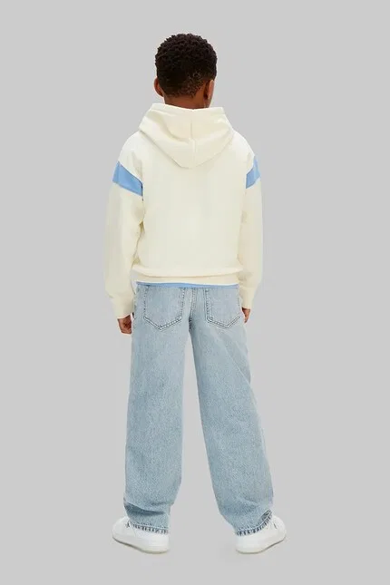 Бежевая худи Calvin Klein Jeans — фото 4